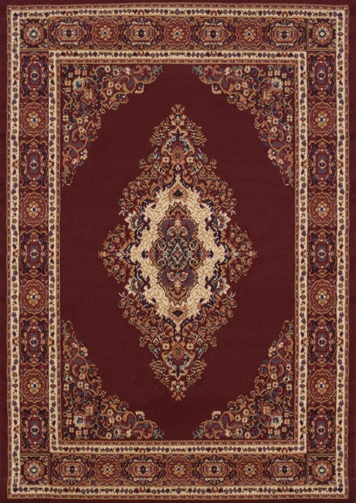 United Weavers Manhattan Cathedral Burgundy Accent Rug 1'10