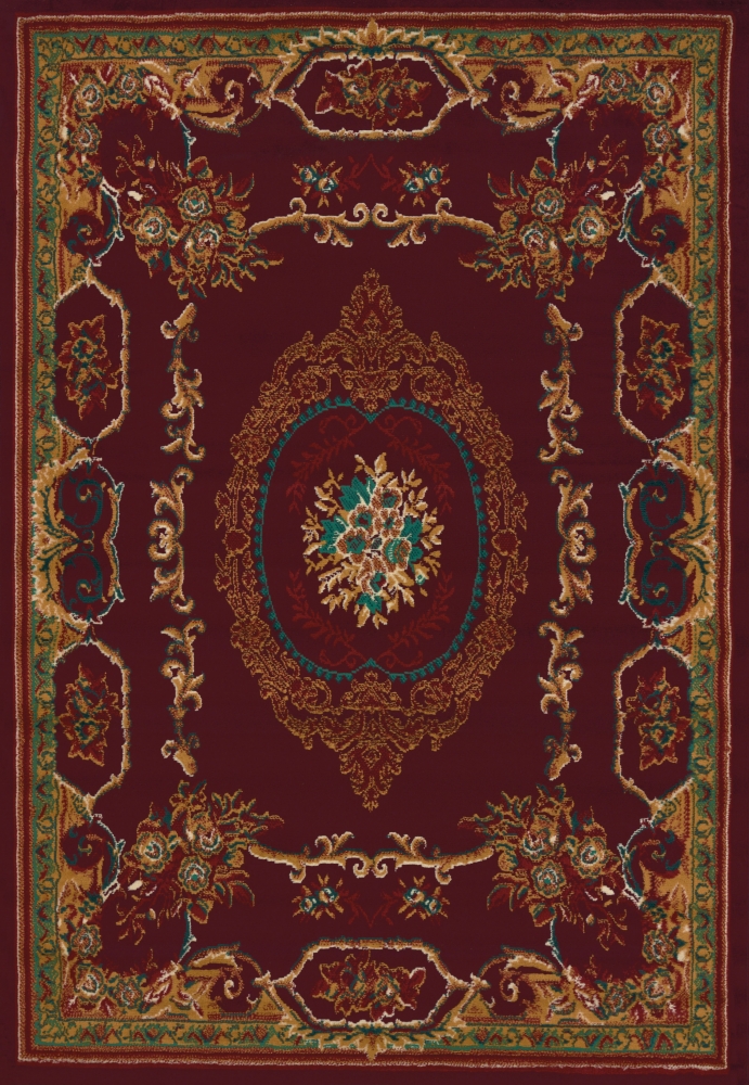 United Weavers Manhattan Lexington Burgundy Accent Rug 1'10