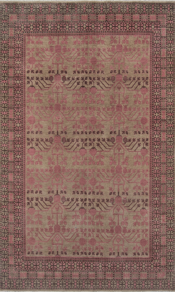 Momeni Banaras 2' X 3' Pink Traditional